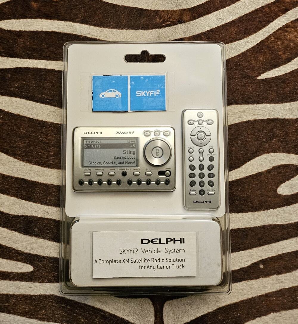 XM Delphi SKYFi2 SA10101 XM Satellite Radio Receiver & Remote Control New Sealed